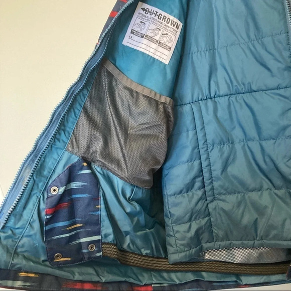 Columbia Kids Jacket - Blue with Red and Yellow Accents - Picture 7 of 12